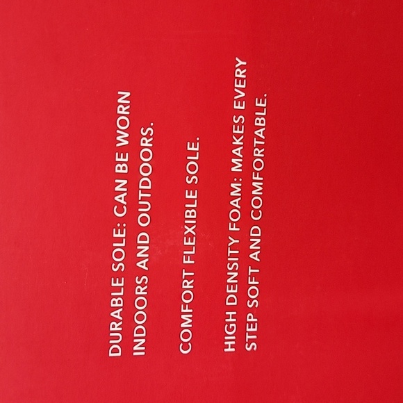 Club Room Men's Red Blue Indoor Outdoor Slippers Size Med 8-9 - Picture 5 of 7